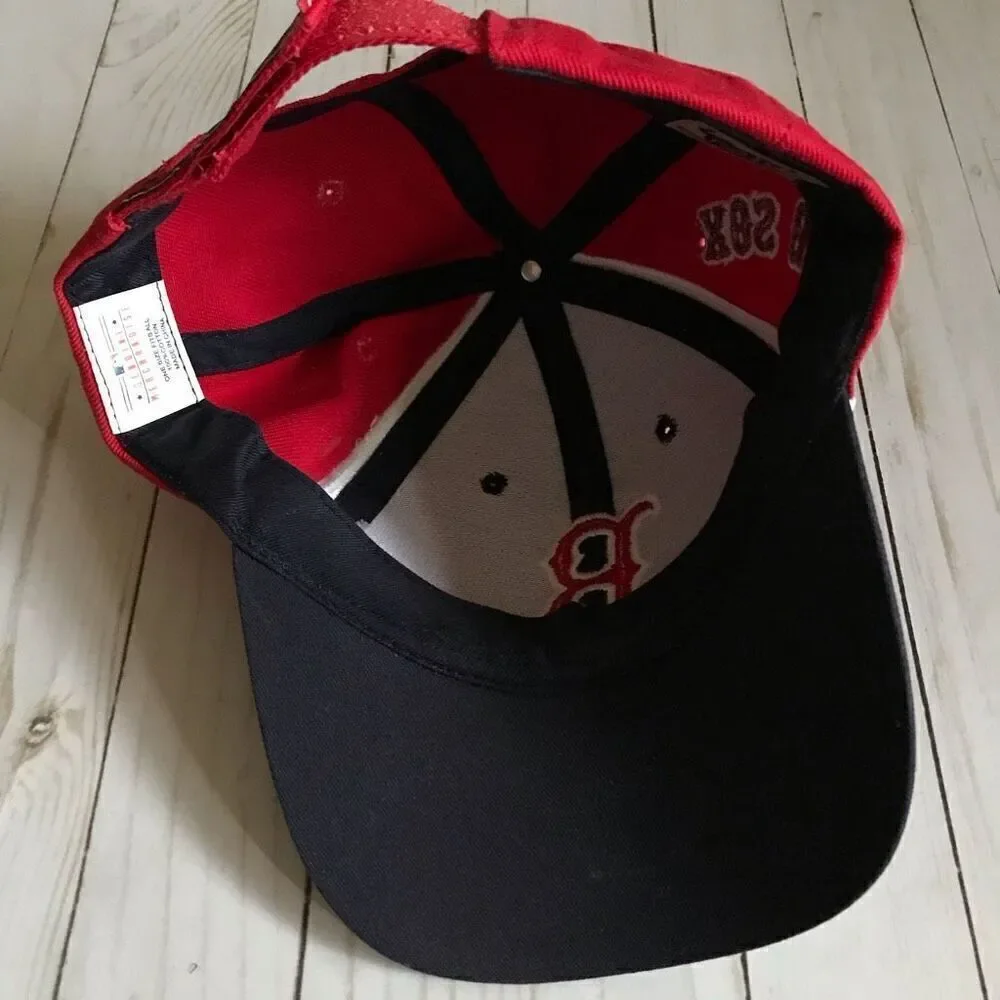 Genuine Merchandise baseball cap hat red blue Boston Red Sox one SZ adjustable